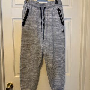 Spyder Gray Sweatpants with Black Accents